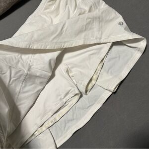 White Lululemon skort size 12 tall